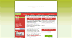 Desktop Screenshot of ametairiechiropractor.com